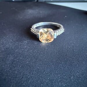 Chic Sterling Silver Women's Ring